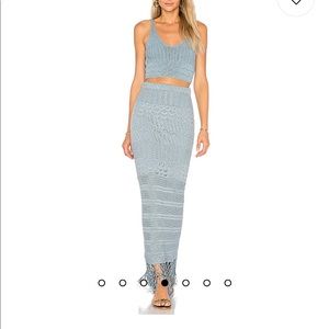 House of Harlow set Quinn top and Sandra skirt